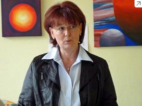 Büchereileiterin Jutta Vogt