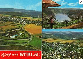 Ortschaft Werlau mit Werlauer Pilz, Freibad und Luftaufnahme